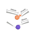 Replacement Side Brush Set of 6 for NARWAL Flow Robot Vacuum