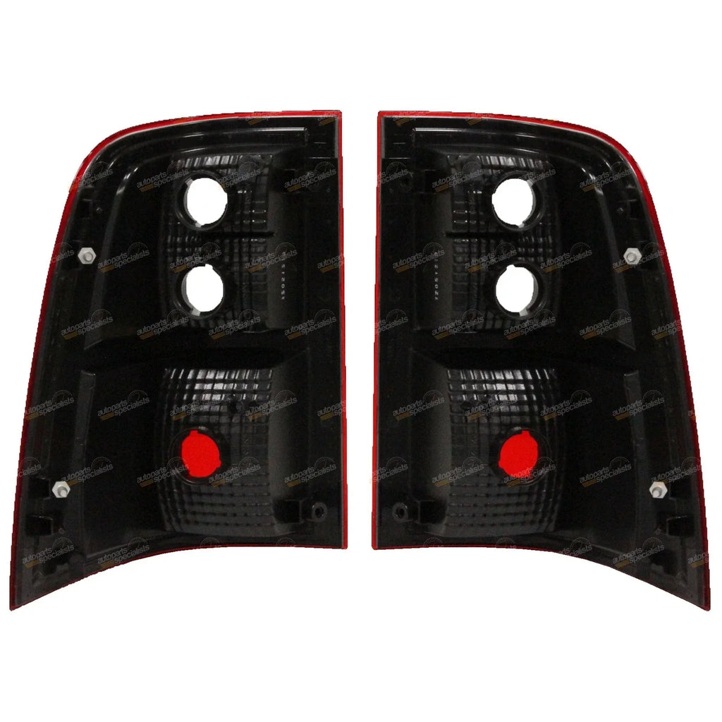 Tail Lights Red/Clear PAIR LH+RH for Ford Falcon FG (2008-2013) UTE