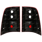 Tail Lights Red/Clear PAIR LH+RH for Ford Falcon FG (2008-2013) UTE