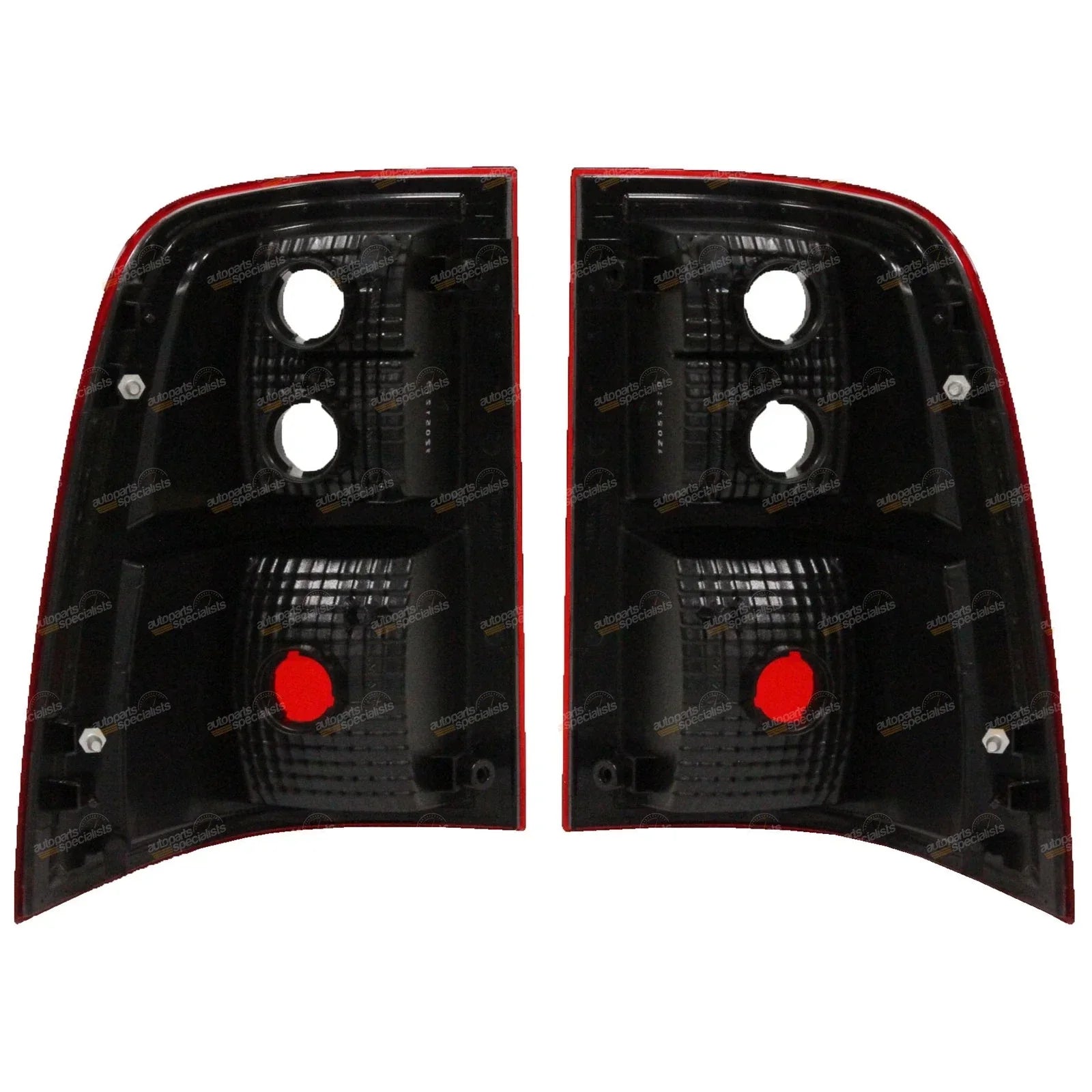 Tail Lights Red/Clear PAIR LH+RH for Ford Falcon FG (2008-2013) UTE