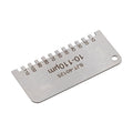 Stainless Steel Wet Film Thickness Gauge for Paint Resin Gel Varnish