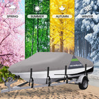 Pontoon Boat Cover Waterproof Heavy Duty 90" for