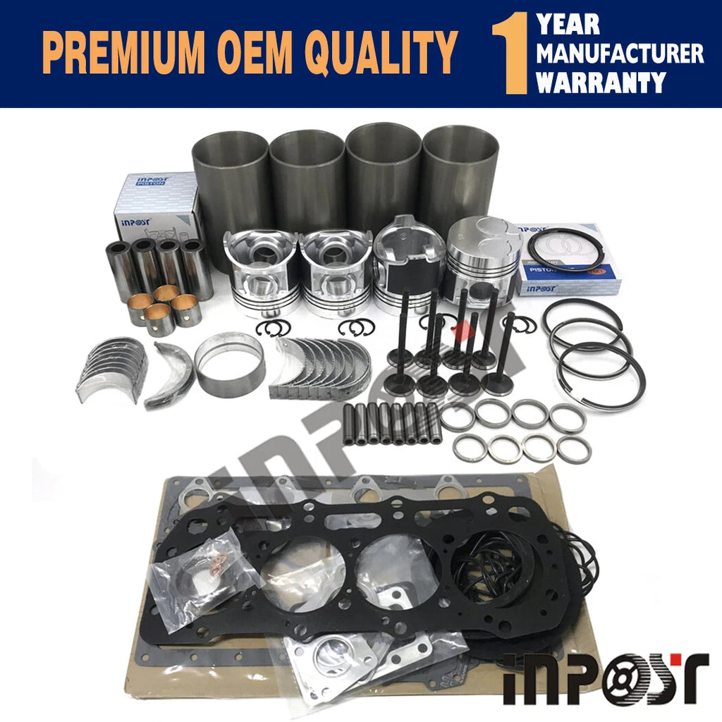 Rebuild Kit for Shibaura N844 N844T Holland 1920 T1530 Tractor