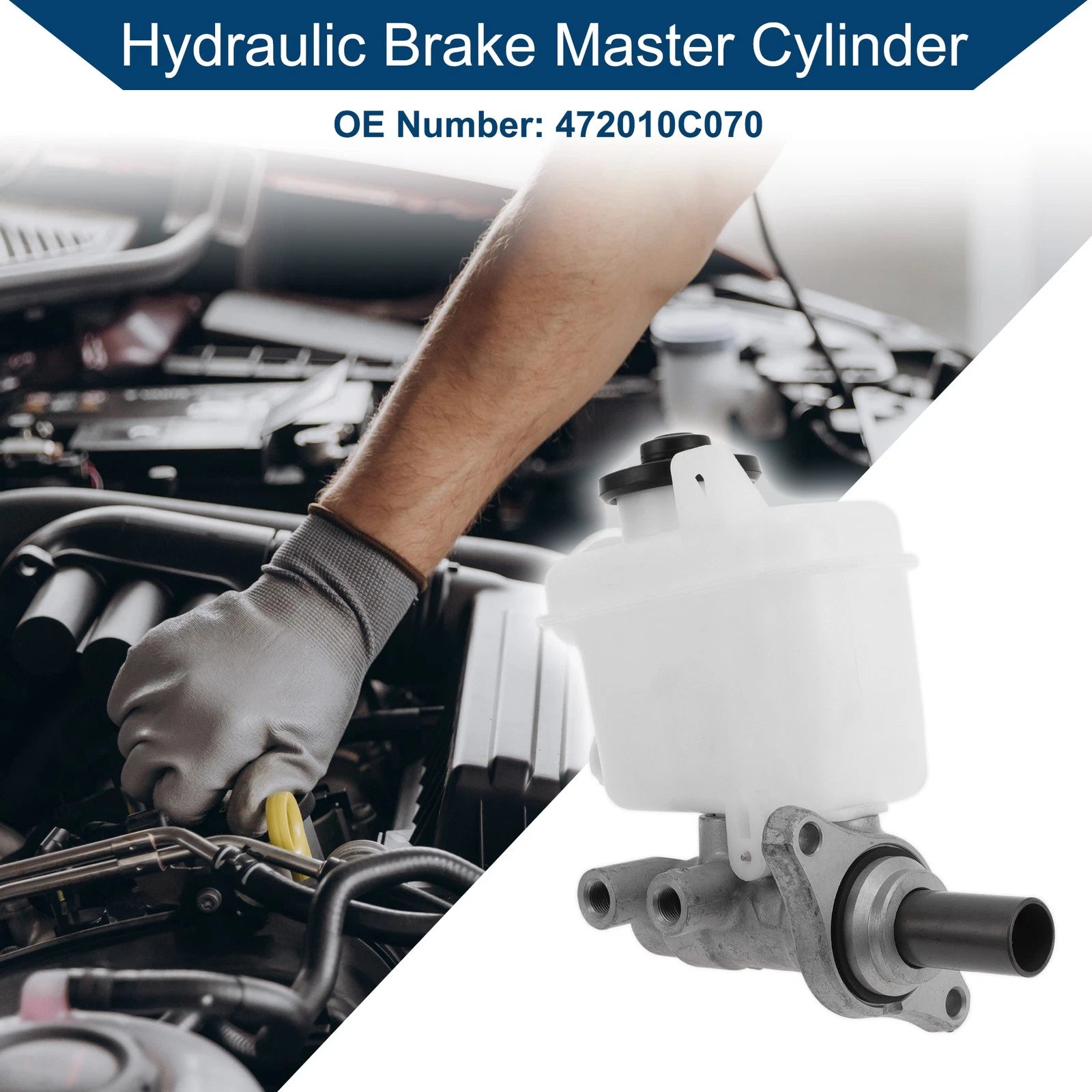 Brake Master Cylinder with Reservoir No. 472010C070 for Toyota Sequoia (2008–2019)