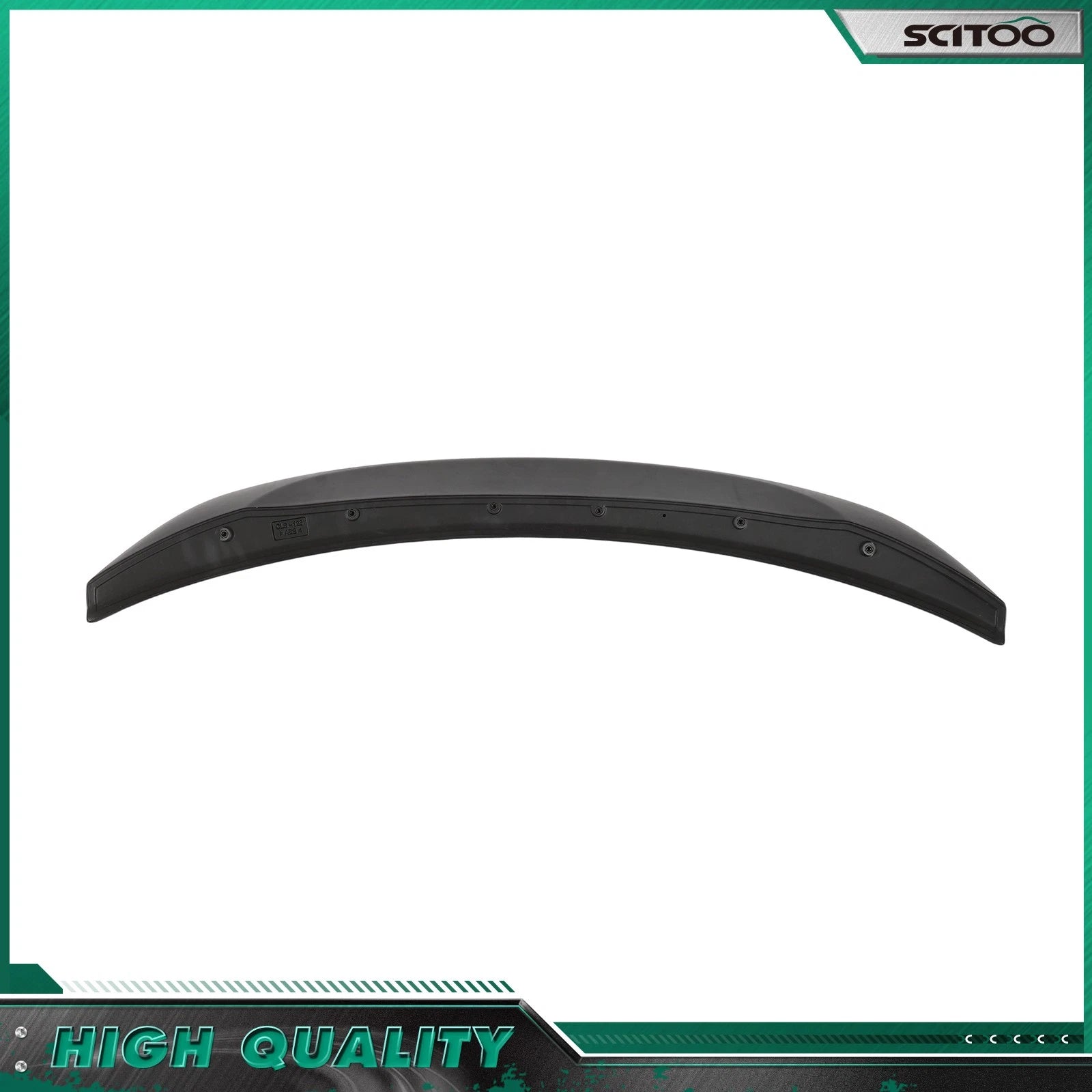 Trunk Spoiler for Volkswagen Beetle (2012–2019) Primed Black ABS