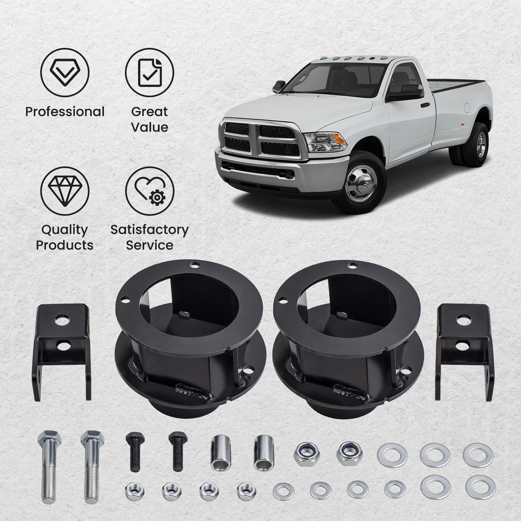 2.5'' Leveling Lift Kit Coil Spring & Spacer for Dodge Ram 2500 3500 (2014–2022)