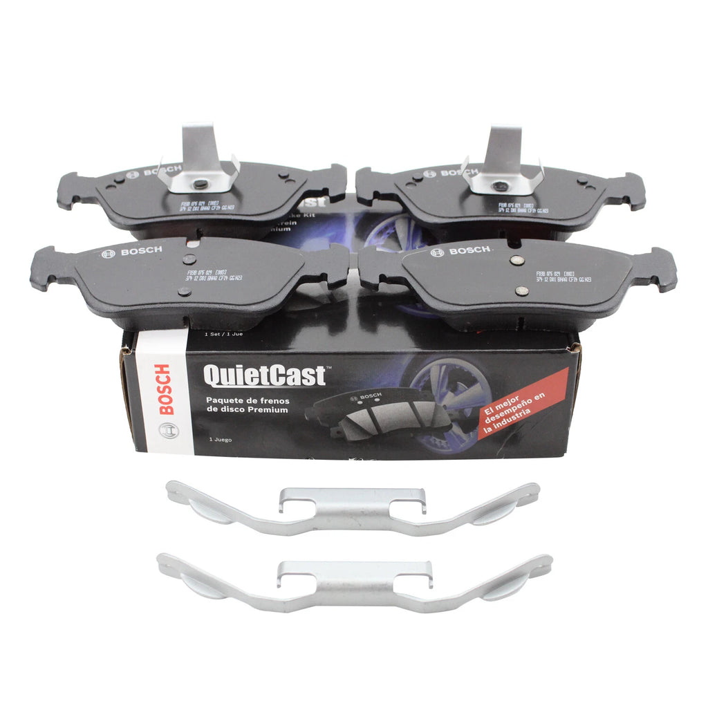 Bosch QuietCast Brake Pads for BMW E46 325Ci 325i E85 Z4 E90 323i (2000–2006)