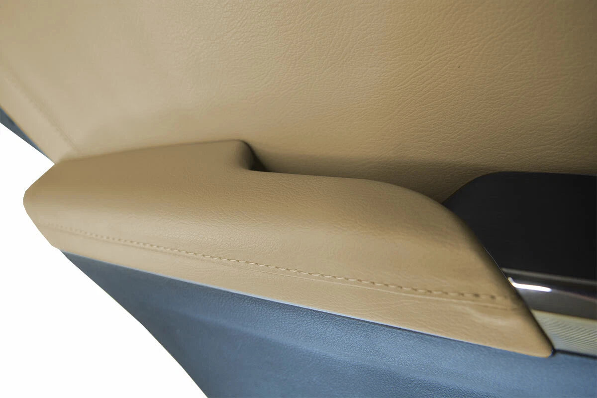 Leather Rear Door Panel Armrest Cover for Toyota Avalon (2013–2018) Beige