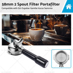 58MM Espresso Group Handle for E61 Expobar Gemilai Coffee Machine (2010–2023)
