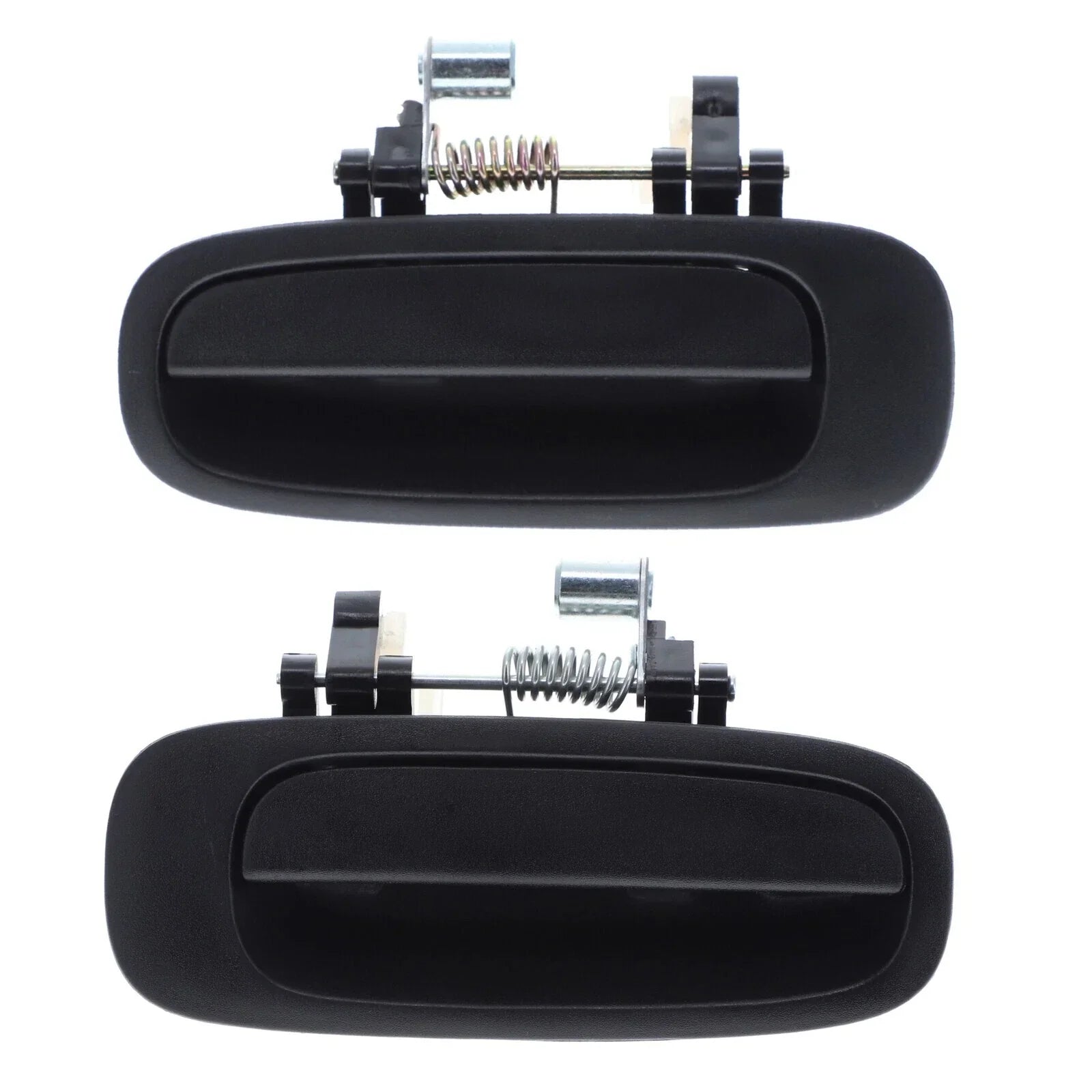 Door Handle Outer 2 x Rear Left+Right Black for Toyota Corolla (1997–2002)