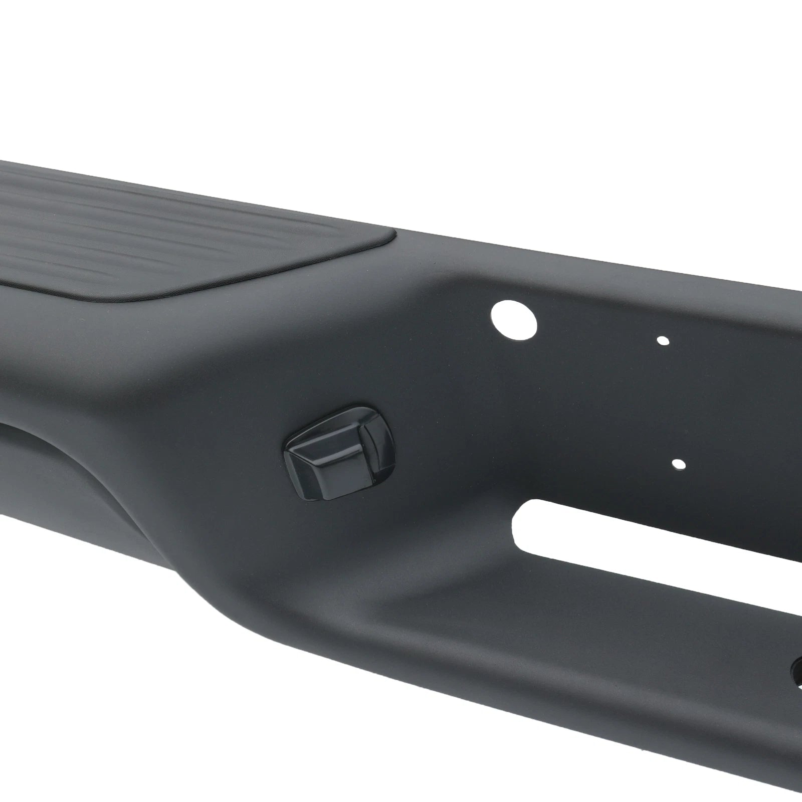 Black Steel Rear Step Bumper for Dodge Dakota (1997-2004)