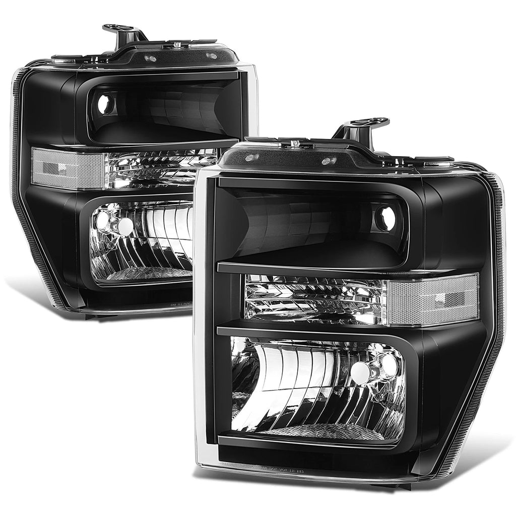 Clear Lens Front Bumper Fog Lights for Highlander (2014–2016)