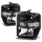Clear Lens Front Bumper Fog Lights for Highlander (2014–2016)