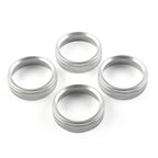 Set of 4 Air Conditioner Switch CD Button Ring Knob Trim for Ford F150 (2015–2020)