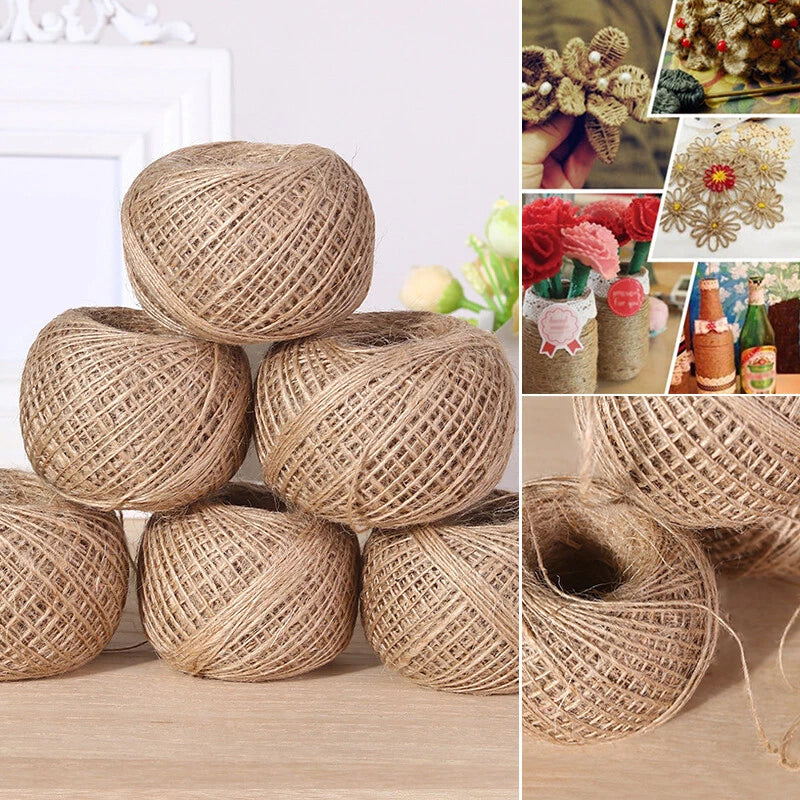 Jute Rope Twine Cord for DIY Crafts