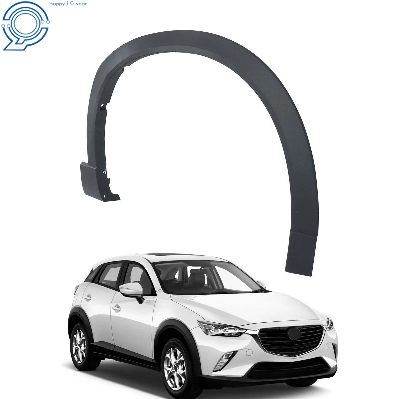 Front Right Passenger Wheel Fender Flares for Mazda CX-9 (2016–2023) TK48-51-W20D