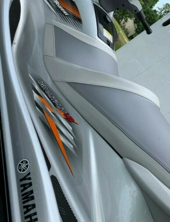 Seat Cover for Yamaha VXR (2010–2014) - Blacktip 1.8 Dark Gray/Gray
