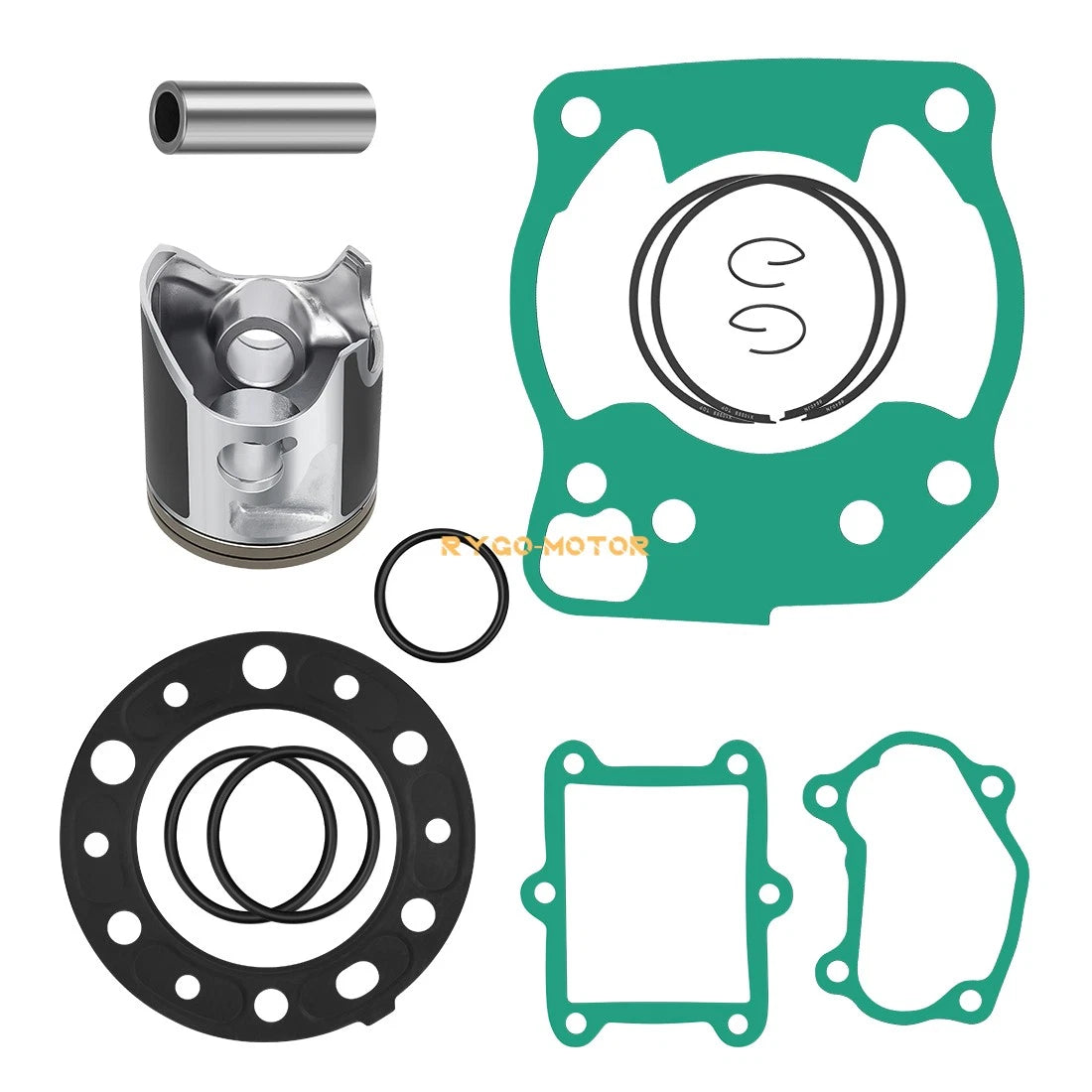 STD Bore 66.40mm Piston & Gaskets Top End Rebuild Kit for Honda CR250R (1992–1996)