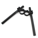 CNC High Lift Clip Ons for Honda CB350 (1972–1974) Black