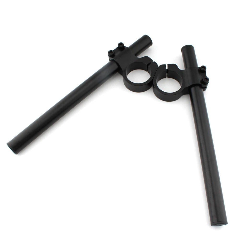 CNC High Lift Clip Ons for Honda CB350 (1972–1974) Black