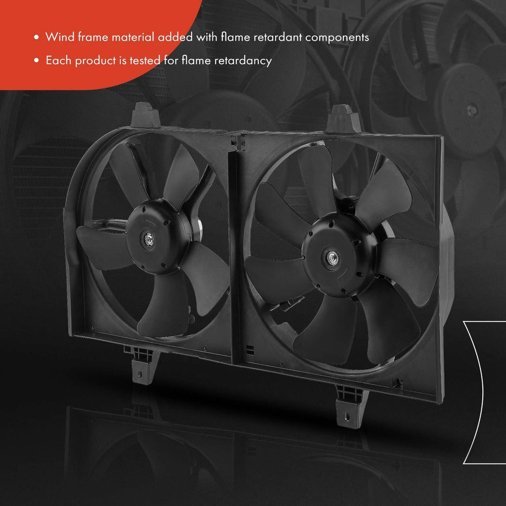 Dual Cooling Fan Assembly for Nissan Sentra (2002–2006)