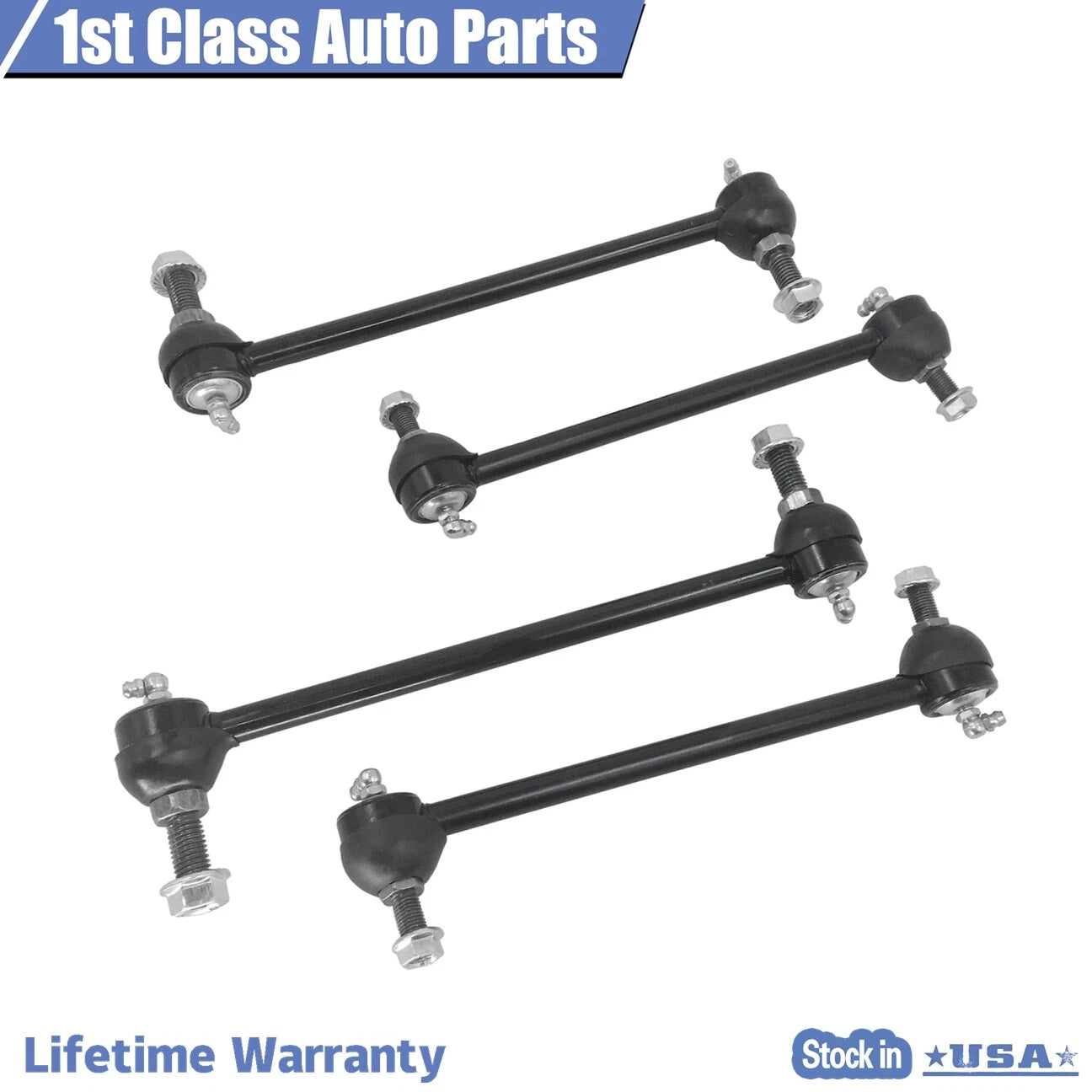 Set of 4 Front Suspension Stabilizer for Avalon Camry Solara ES300 RX330 (2001–2016)