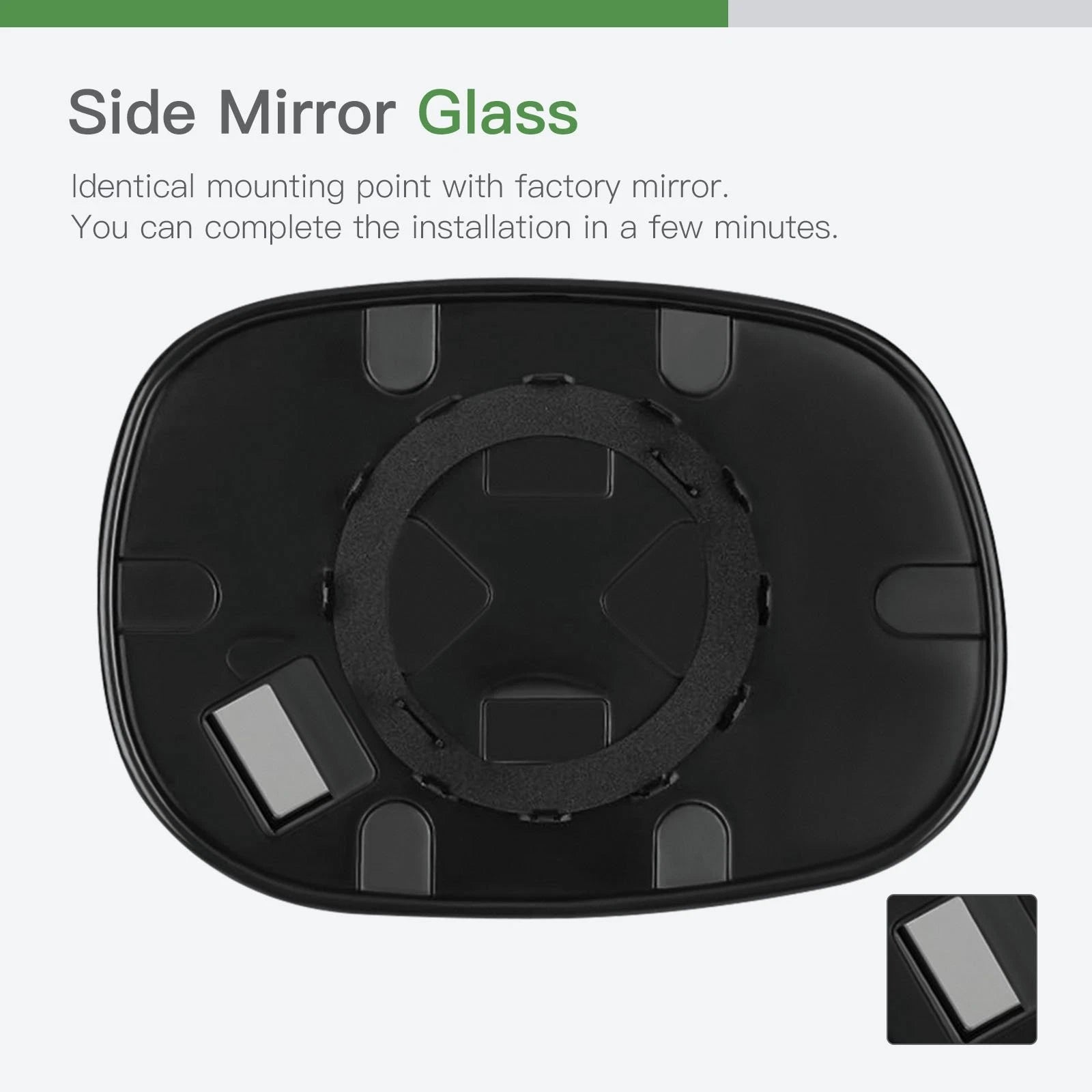 Replacement Mirror Glass for Dodge Dakota, Durango (1997–2002)