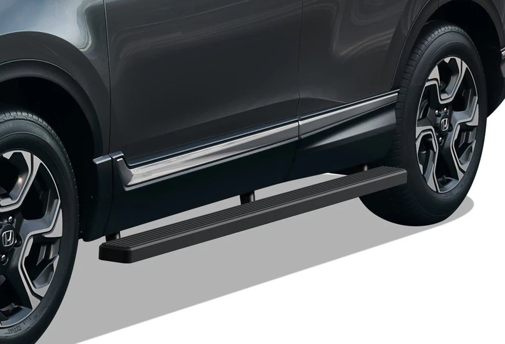 4" Matte Black Running Boards for Honda CR-V (2017–2022)