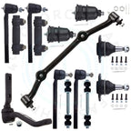 14pc Front Ball Joint Tie Rod Sway Bar for GMC Jimmy Sonoma Blazer S10 (1995–2005)