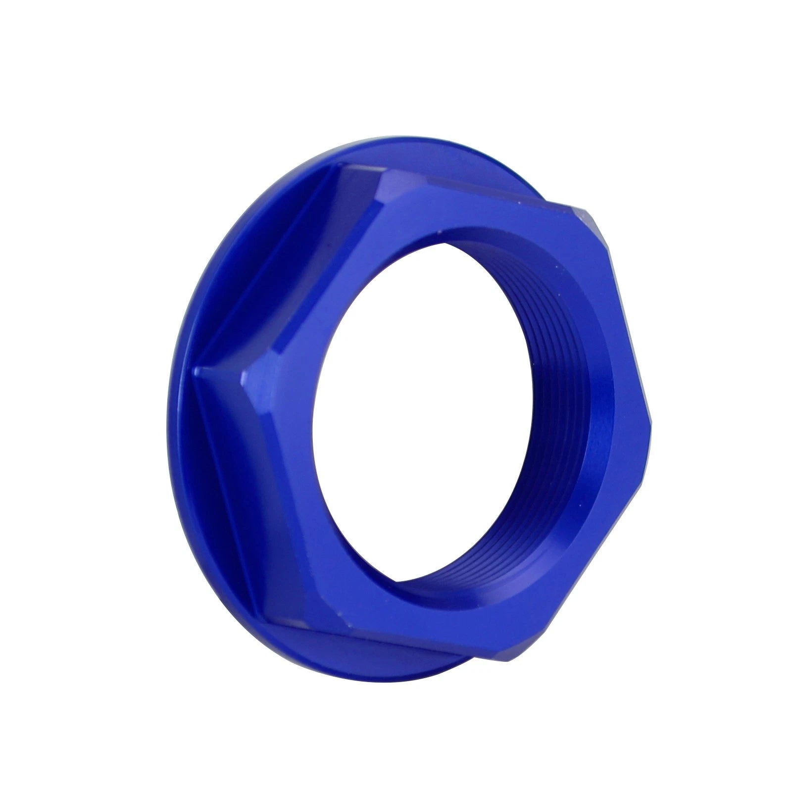 Billet Steering Stem Nut for Suzuki GSXR 600/750, YZF-R1, ZX6R, S1000RR (2000–2023) Blue
