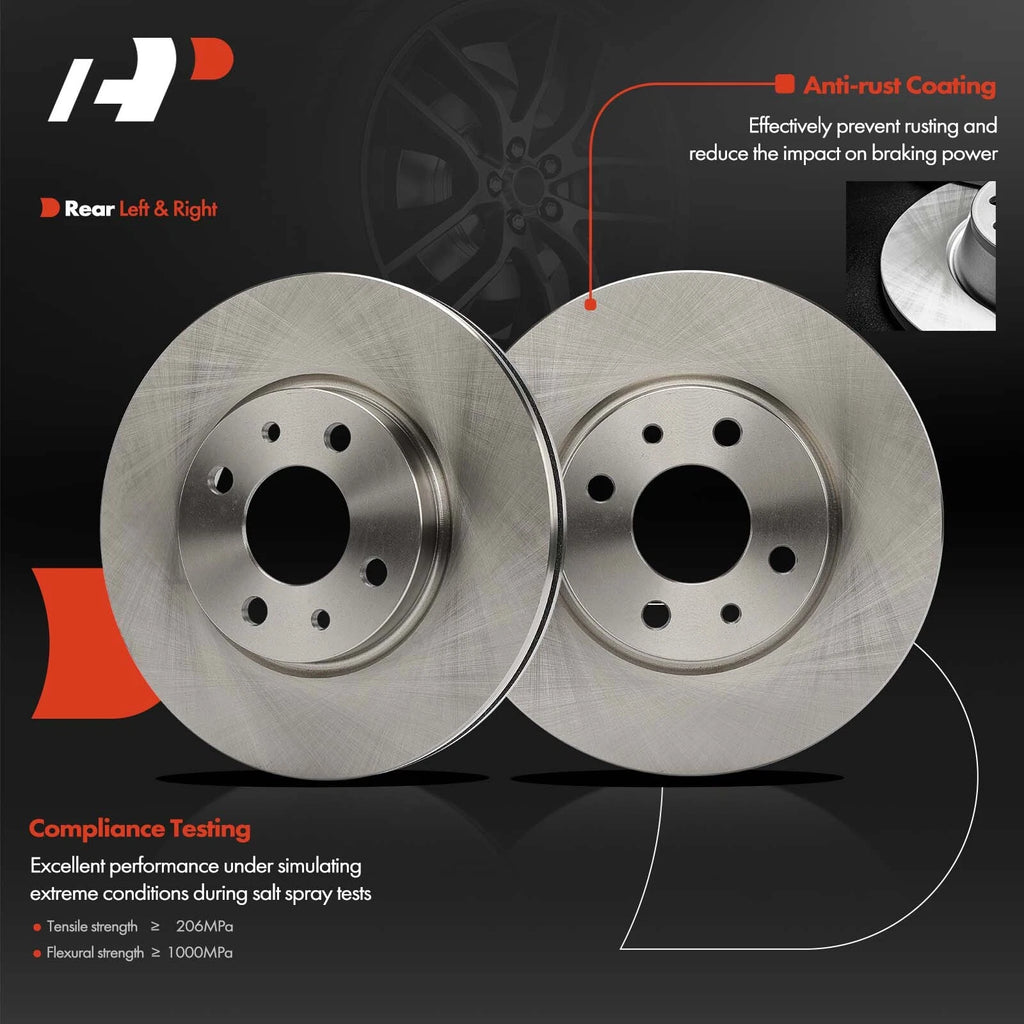 Drilled Brake Rotors & Ceramic Pads for BMW 328i xDrive 330i (2012–2019)