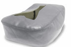 Console Lid Jump Seat Cover for Chevrolet Silverado (2007–2013) Gray PVC Leather
