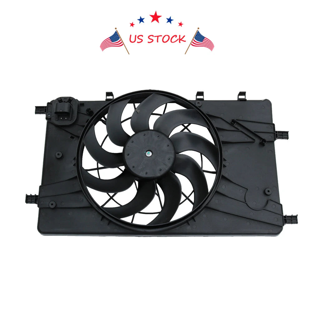 A/C Radiator Condenser Cooling Fan for Chevy Cruze (2011–2016)