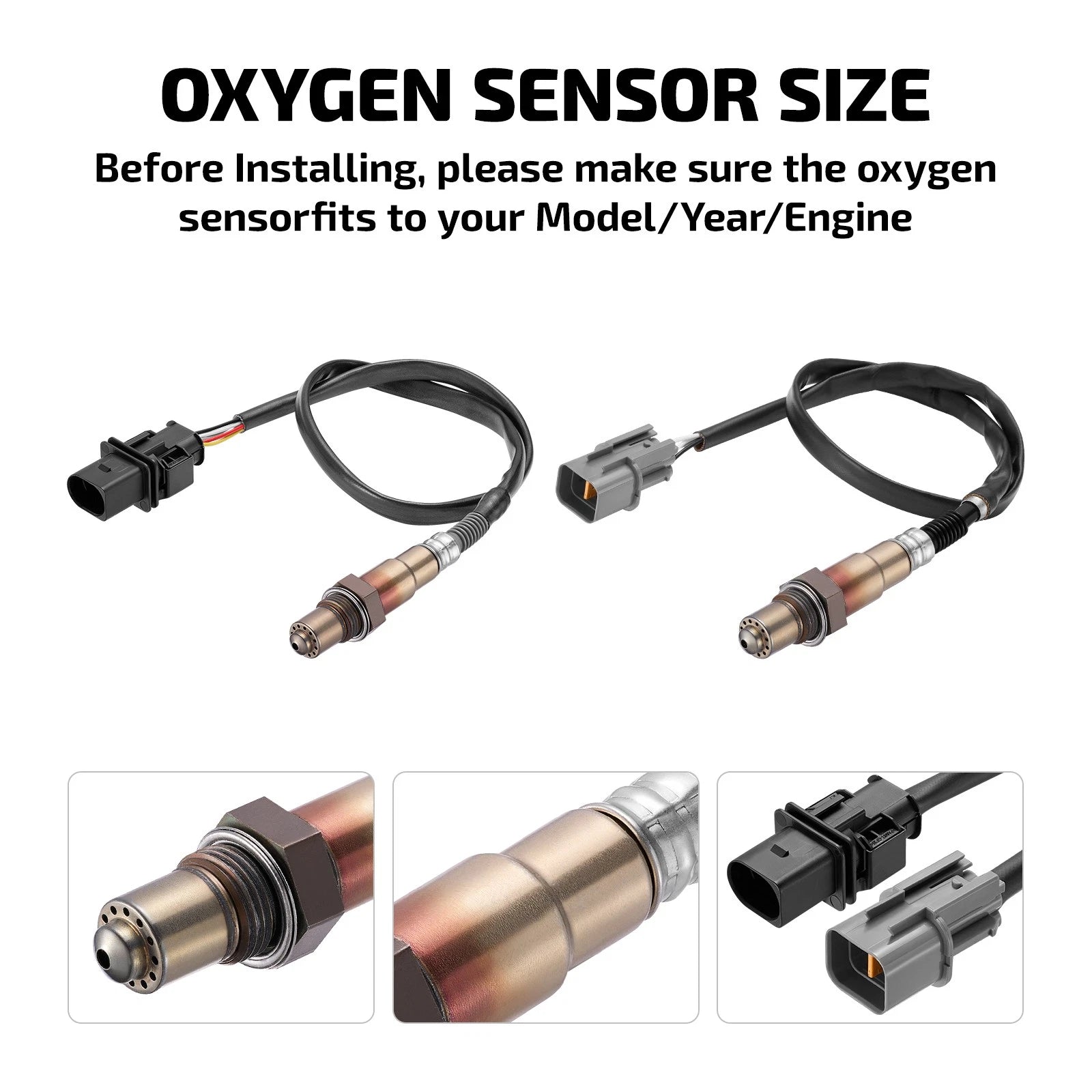 2X Oxygen Sensor for Kia Rio Soul (2012–2018) 234-5055