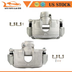 Set of 2 Front Brake Calipers w/ Bracket for Ford Focus (2008–2011)