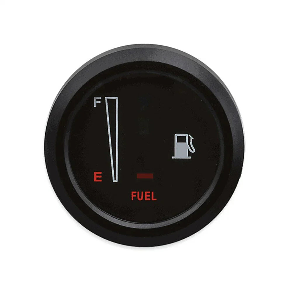 52mm 12/24V Digital Fuel Level Meter Gauge for Car Motorcycle LED Display