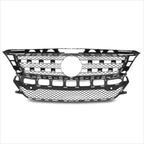 Diamond Mesh Hood Grille Frame for Benz CLS550 (2012–2015) w/Parktronic