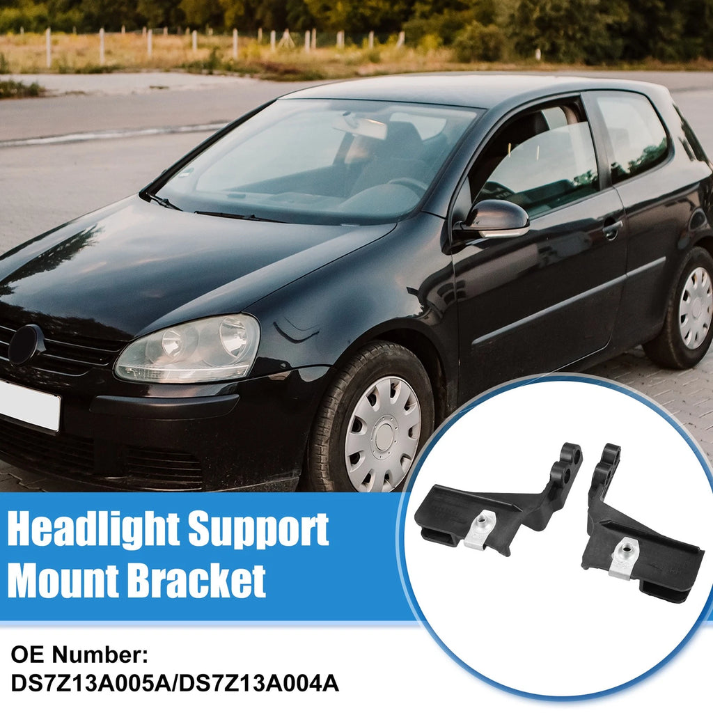 1 Pair Headlight Support Mount Bracket for Ford Lincoln 