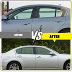 Set of 6 Window Door Trim Pillar Posts for Infiniti G35 G37 Sedan (2002–2013)