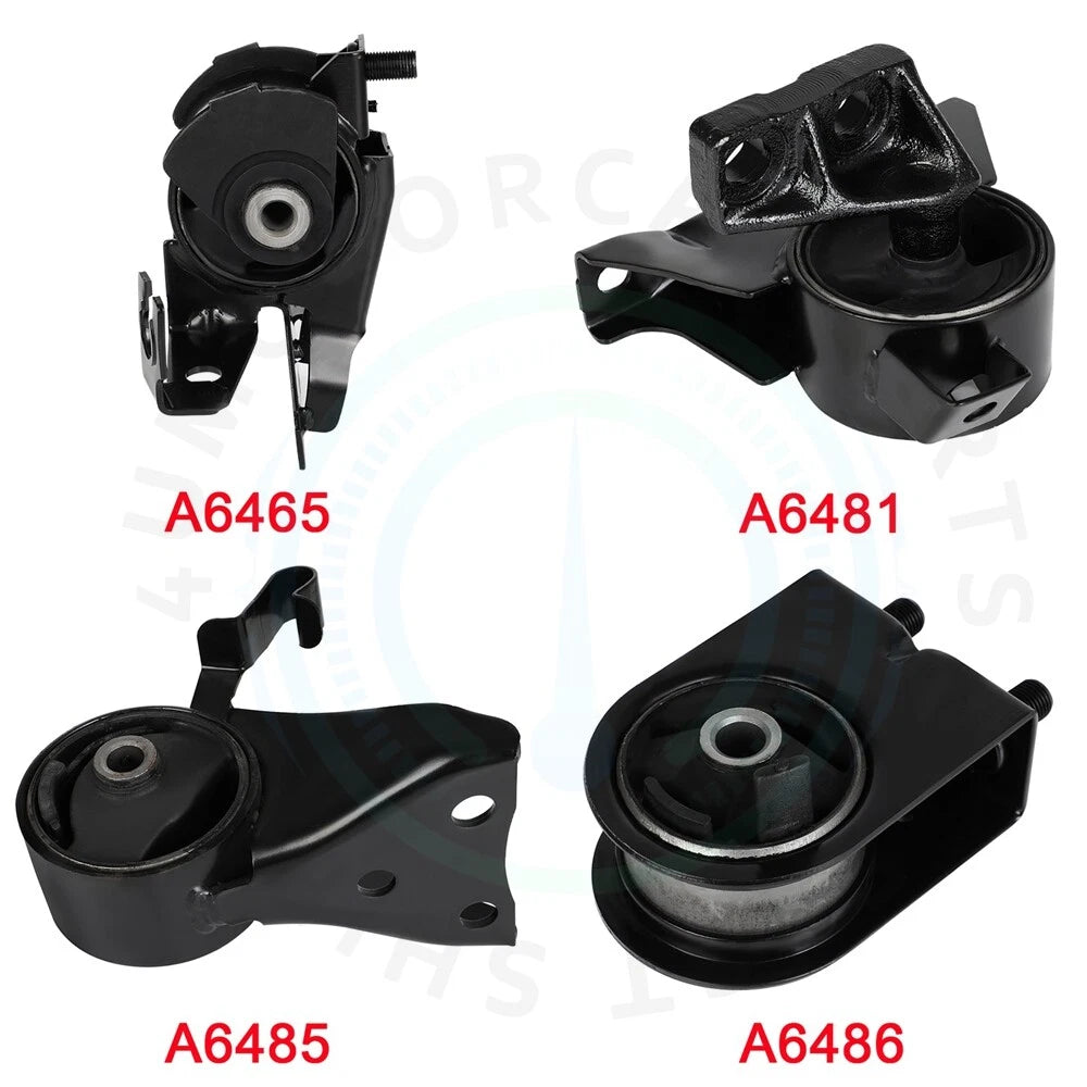 Set of 4 Engine Trans Mounts for Mazda Protege/Protege5 (1999–2003)