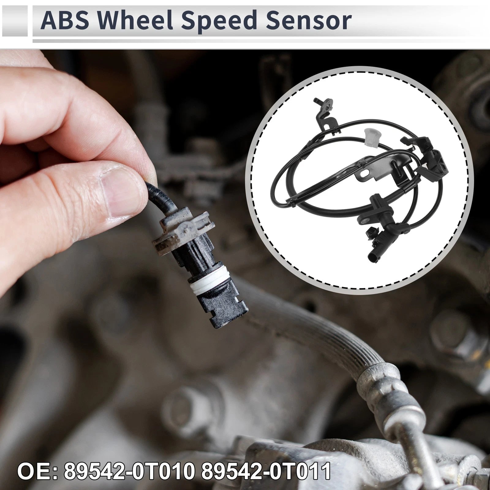 ABS Wheel Speed Sensor No. 89542-0T010 for Toyota Venza (2009–2015)
