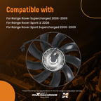 Radiator Cooling Fan Assembly for Range Rover Supercharged (2006–2009) LR025955