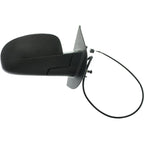 Right Side Mirror for 2007-13 Chevrolet Silverado 1500 GMC Sierra 1500 Textured Black