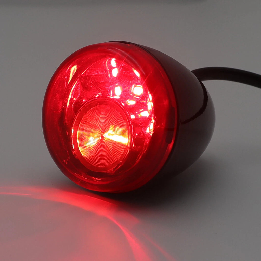 Rear LED Run Brake Turn Signal Indicator for Harley FXDB (2007–2008) FXST FXDW (2002–2005)