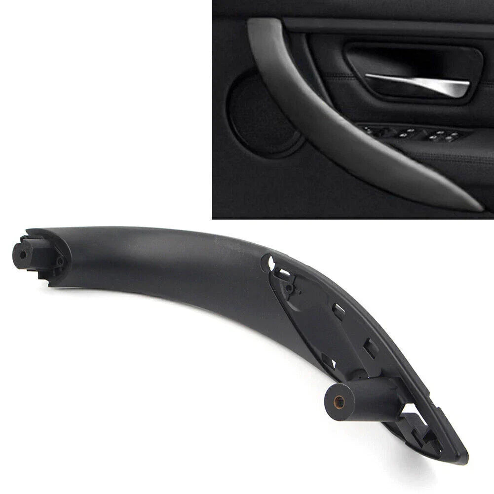 Front Right Black Inner Door Pull Handle for BMW 3 Series (2012-2019)