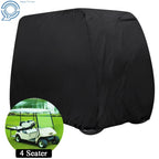 Waterproof Storage Cover for EZGO, Club Car, Yamaha Golf Carts (4 Passenger)