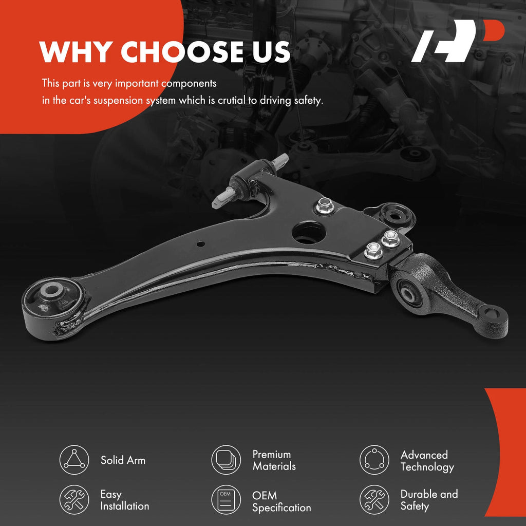 Front Left Lower Control Arm for Hyundai Sonata, Kia Optima (2001-2005)