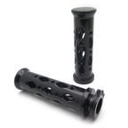 CNC Billet Aluminum Hand Grips for Honda Kawasaki Suzuki Yamaha (7/8")