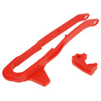 Rear Swingarm Chain Slider Guide Guard Red for Honda CRF150F CRF230F (2003–2005)