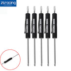 5X Black Flat Pocket Screwdriver with Phillips Top & Pocket Clip